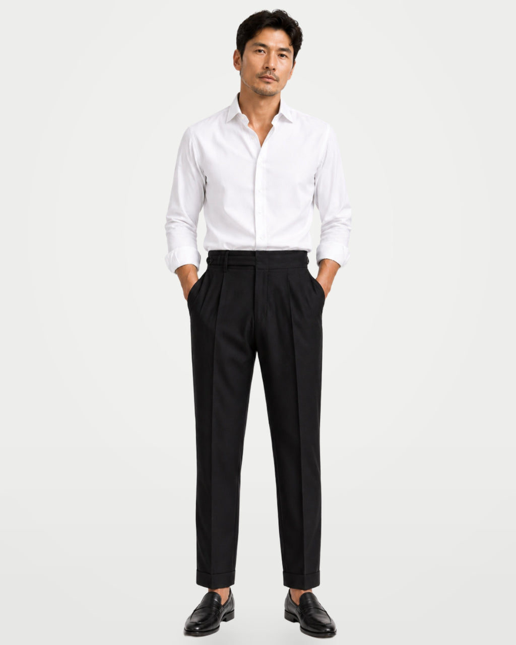 The Athletics Society | Men's Tailored High-Waisted Dress Pants - 8