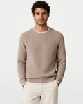 The Athletics Society | Men's Two-Tone Crew Neck Jumper - 1