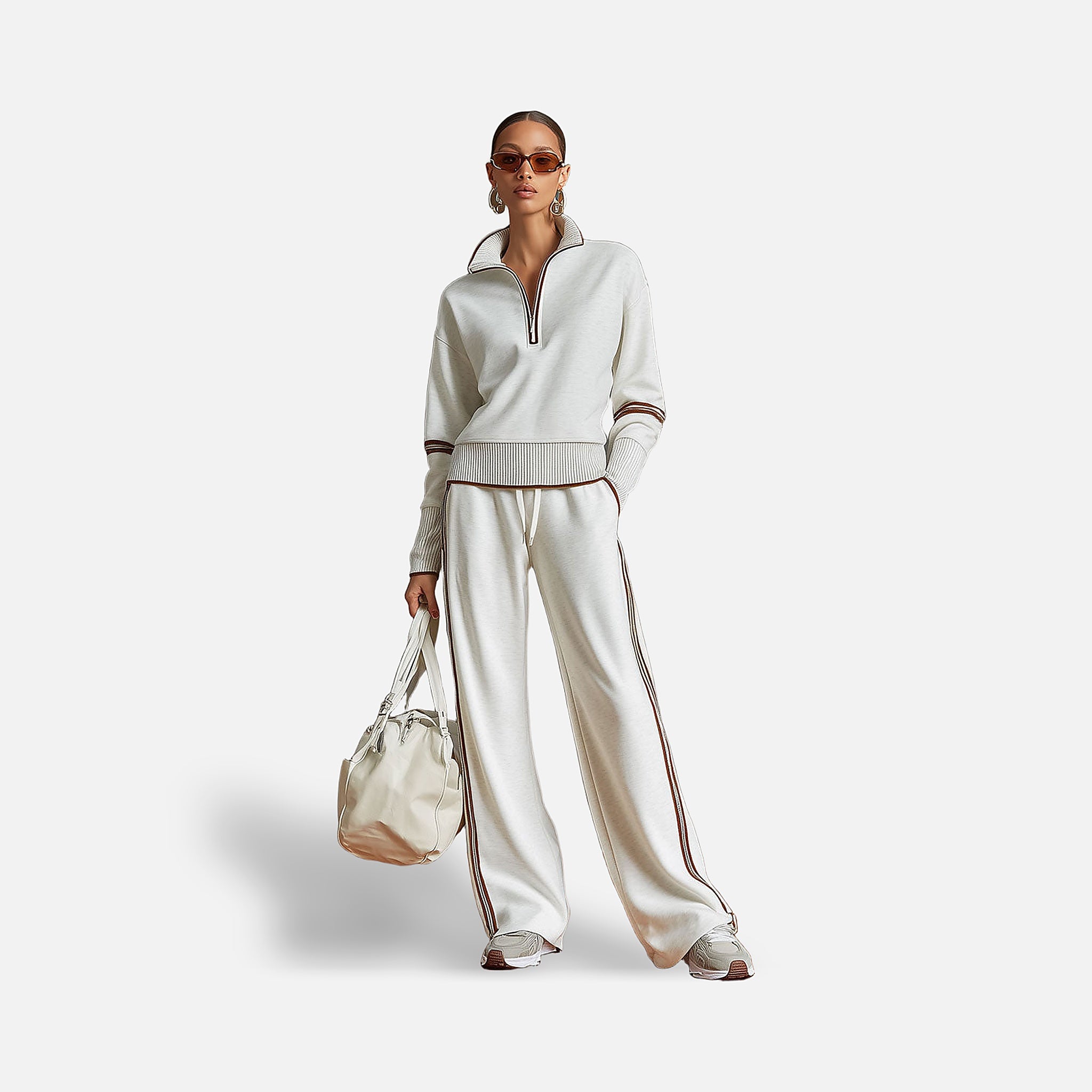 The Athletics Society | Women's Vintage Tracksuit Two-Piece Set - 4