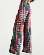 The Athletics Society | Women's Vintage Wide Leg Pants - 2