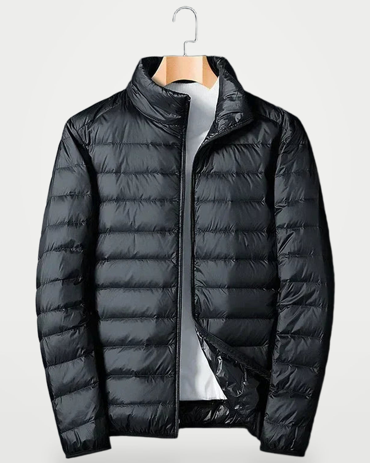 The Athletics Society | Men's Lightweight Packable Puffer Jacket - 4