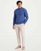 The Athletics Society | Men's Wool Cable Knit Sweater - 3