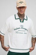 The Athletics Society | Women's Oversized V-Neck Polo - 1