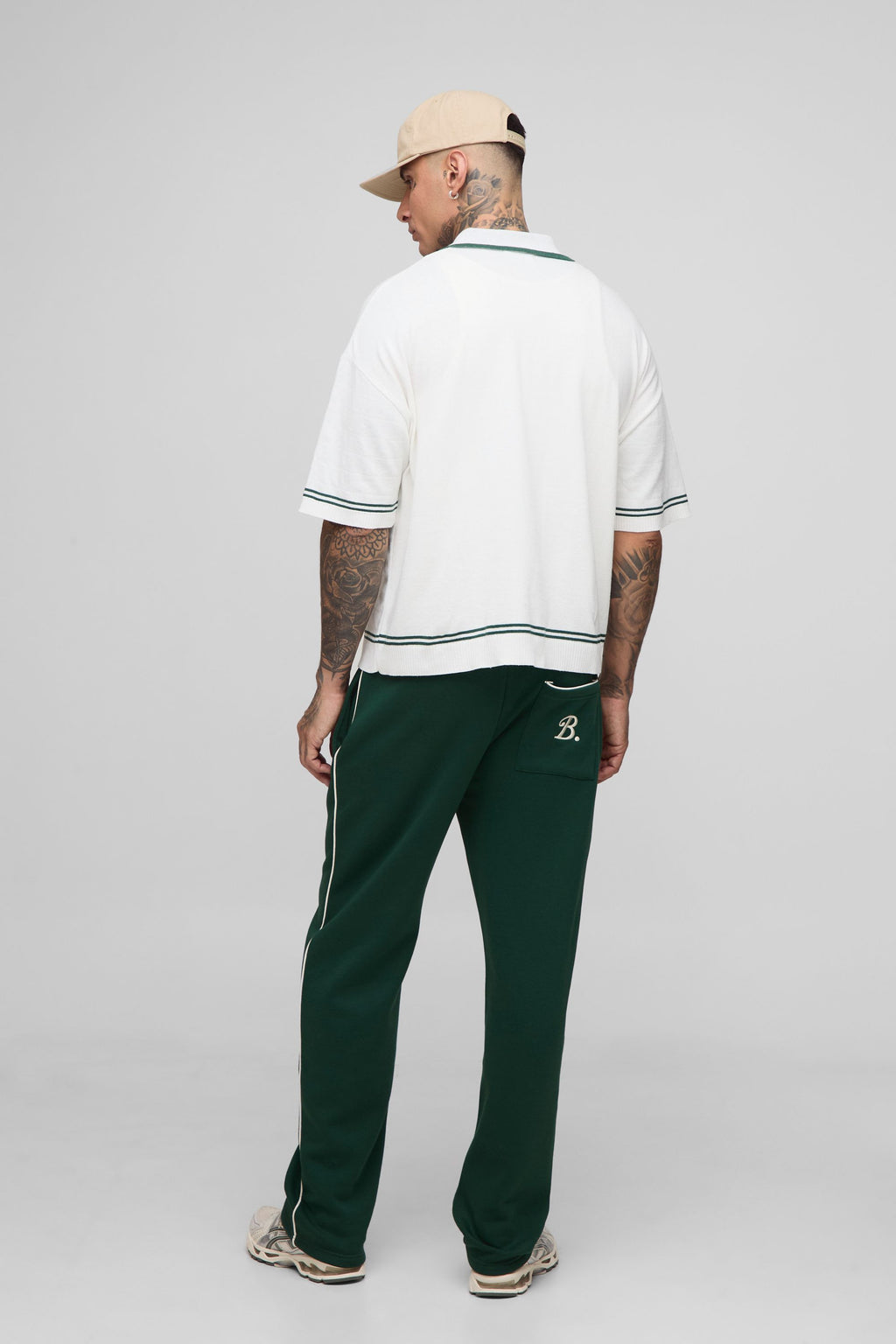 The Athletics Society | Women's Oversized V-Neck Polo - 2