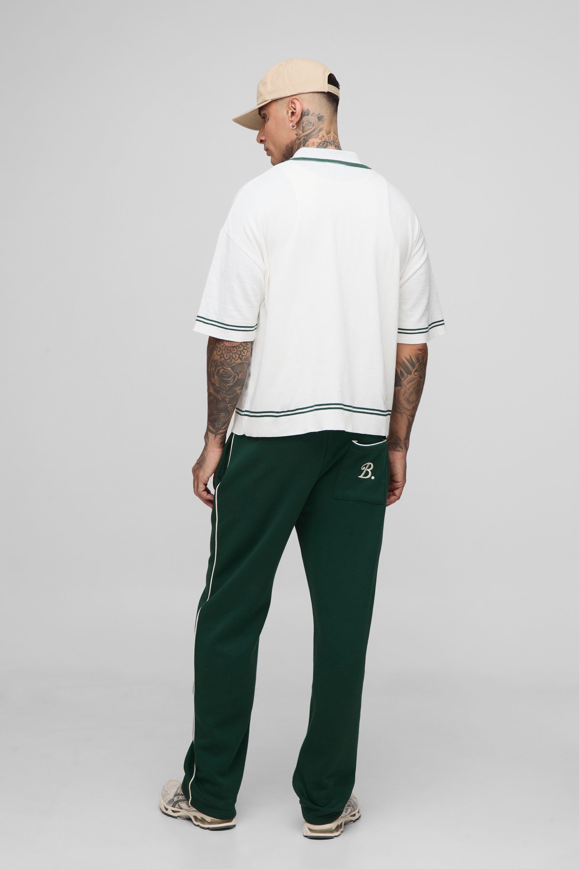 The Athletics Society | Women's Oversized V-Neck Polo - 2