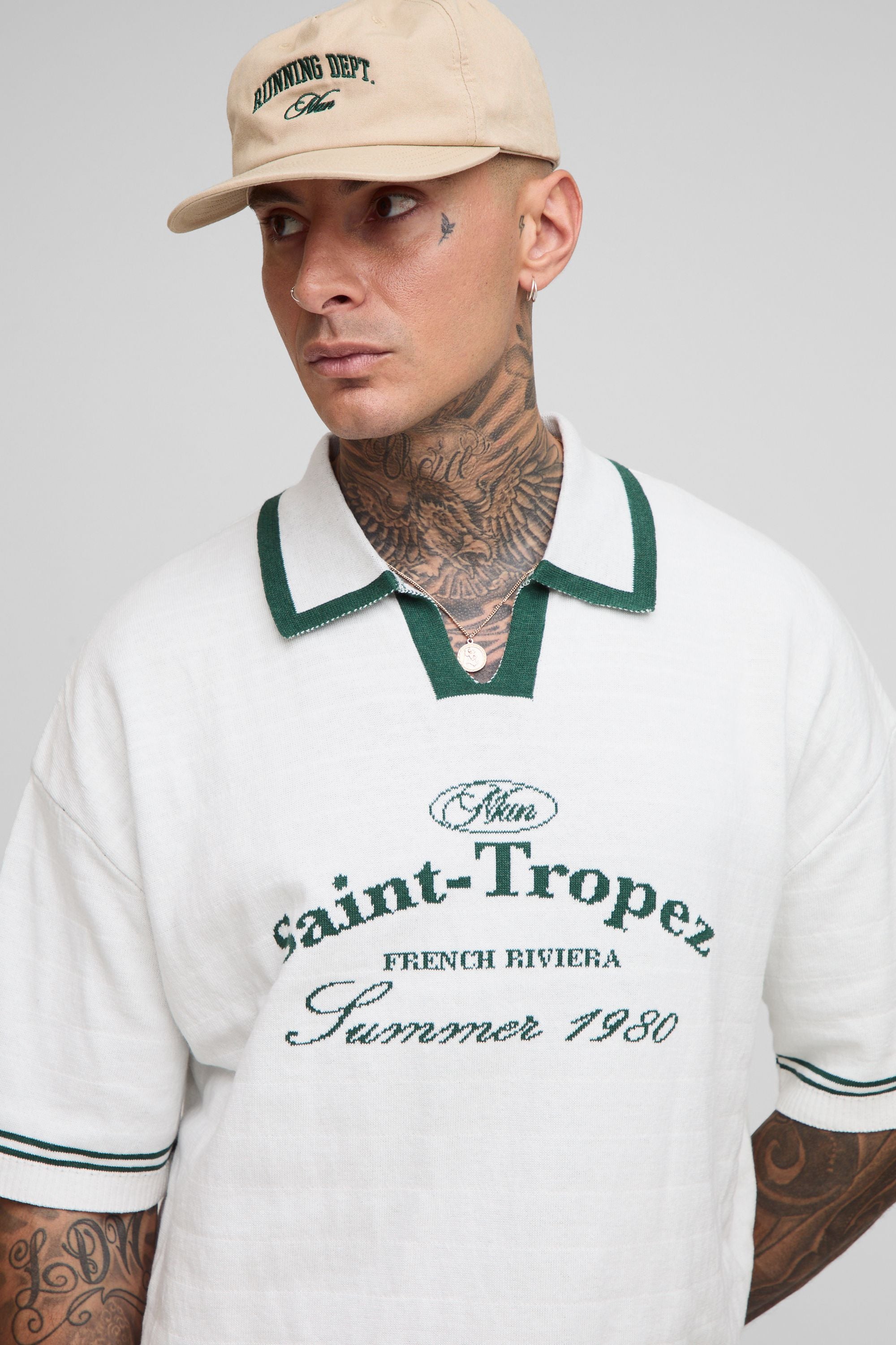 The Athletics Society | Women's Oversized V-Neck Polo - 3