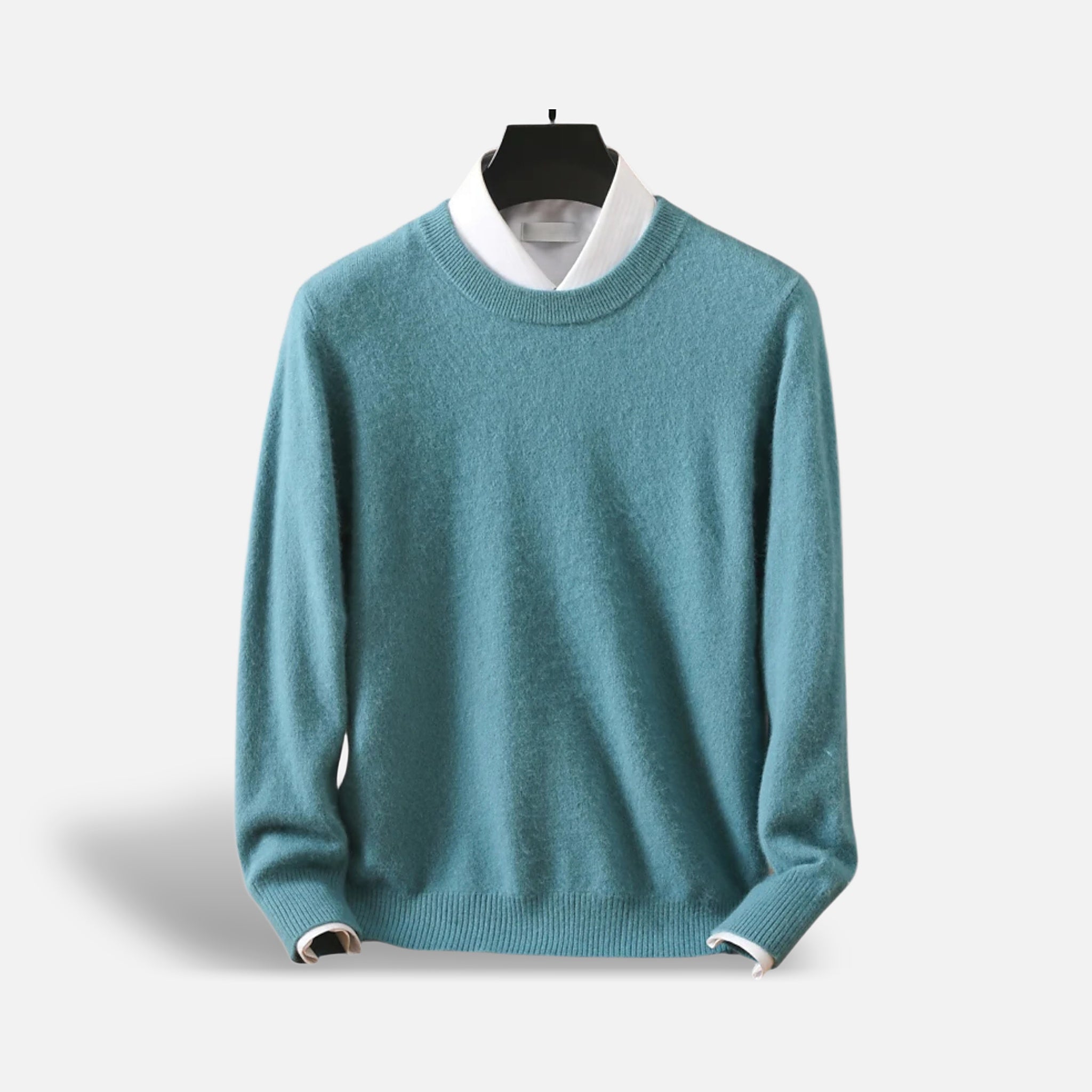 The Athletics Society | Men's Cashmere Crewneck Sweater Lightweight Warm Knit S–3XL - 14