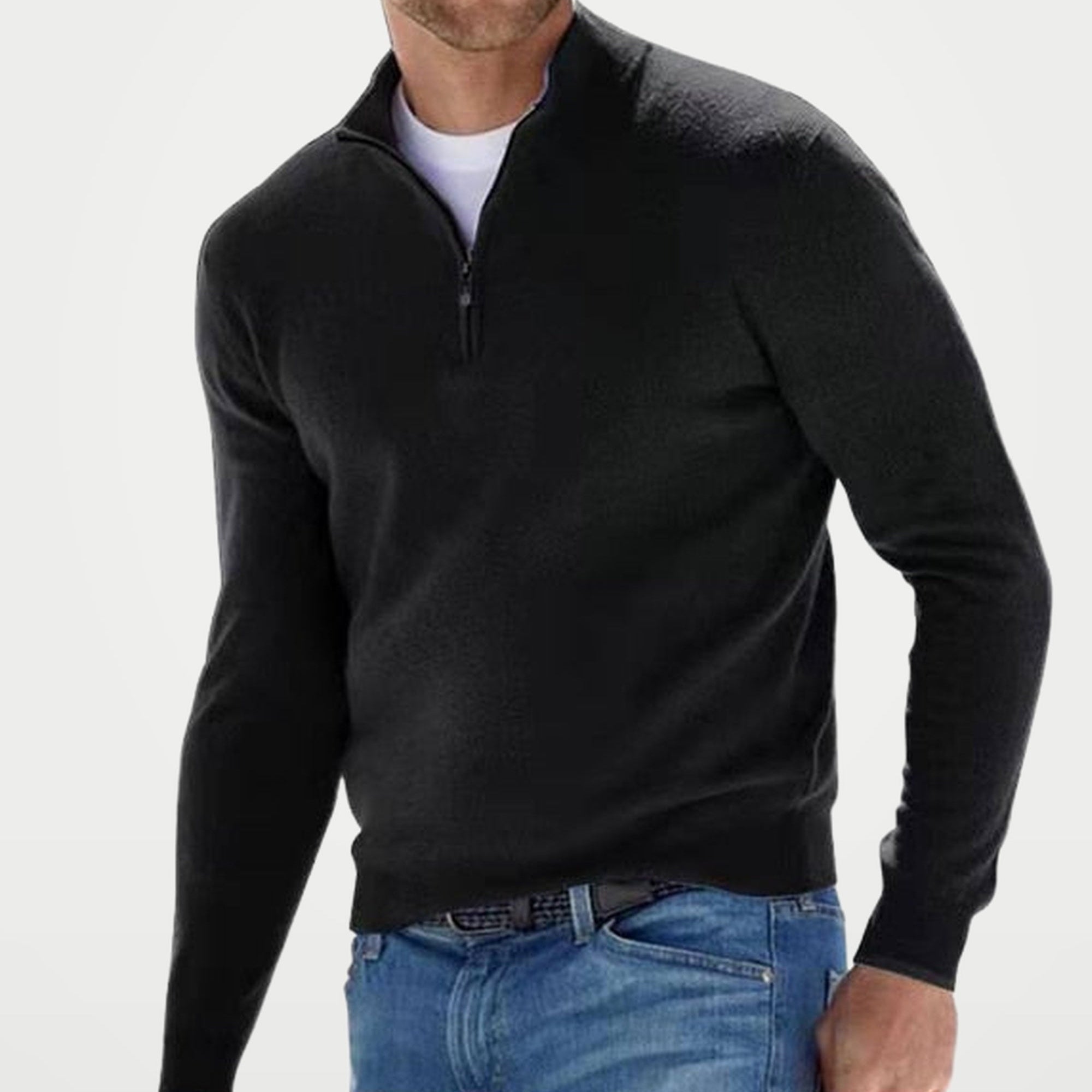 The Athletics Society | Men's Classic Quarter-Zip Pullover - 2