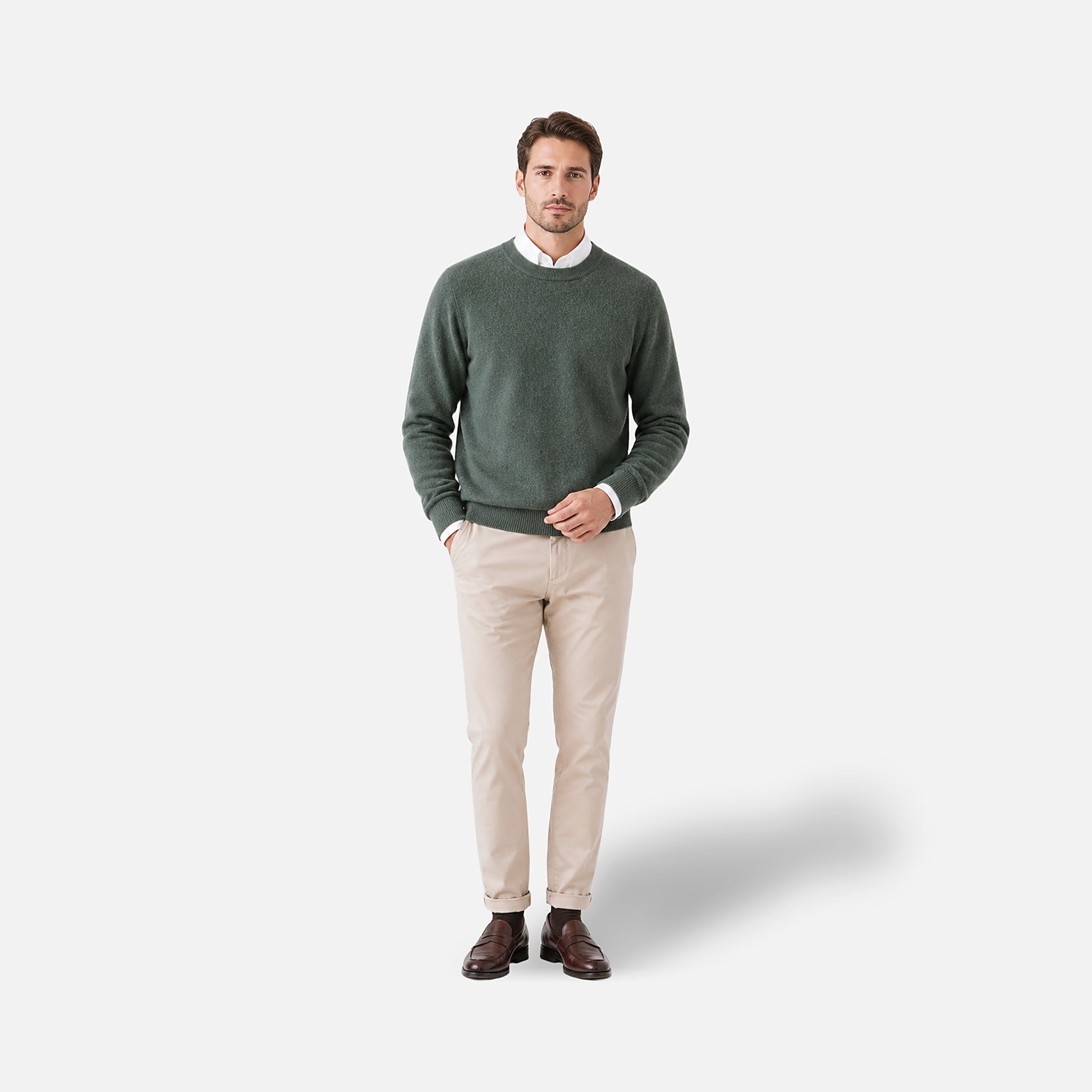 The Athletics Society | Men's Cashmere Crewneck Sweater - 9