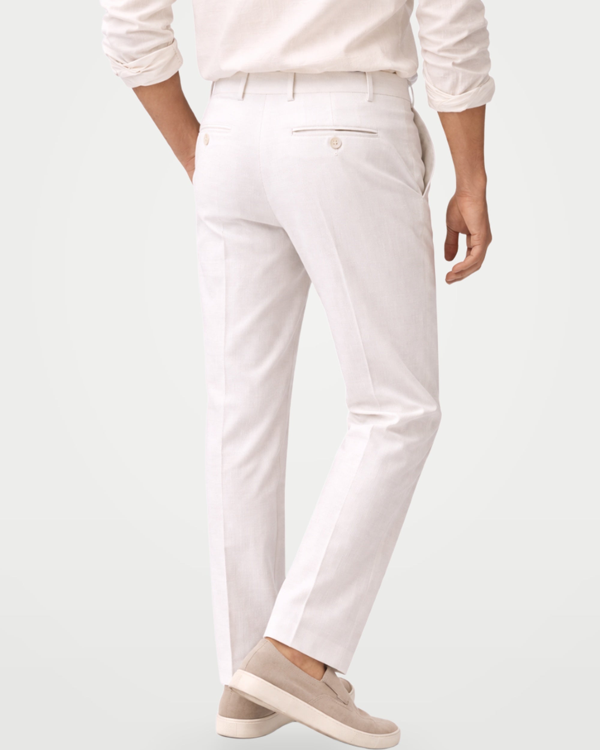 The Athletics Society | Men's Tailored Linen Trousers Lightweight - 6