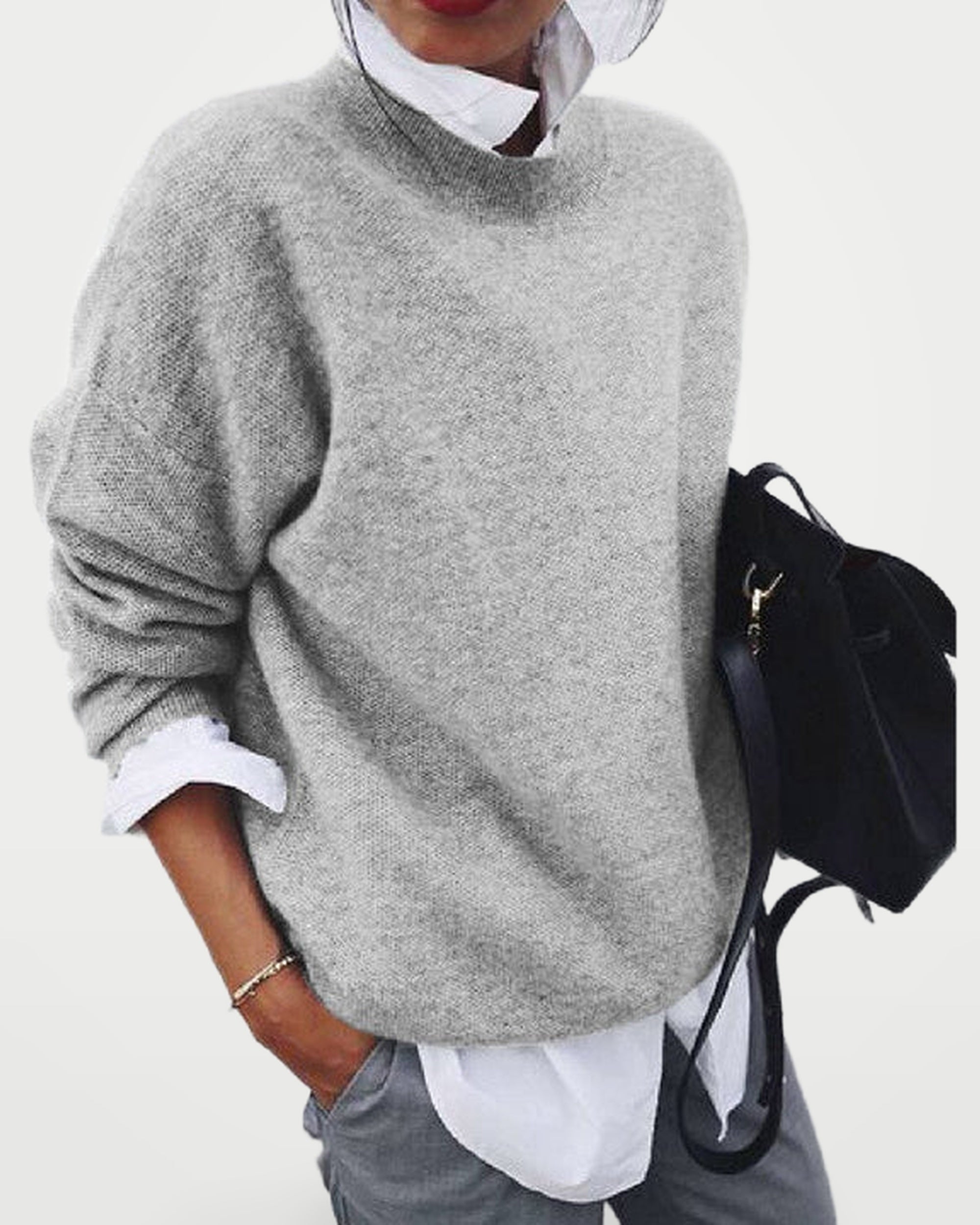 The Athletics Society | Women's Cozy Knit Everyday Sweater - 4