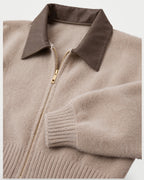The Athletics Society | Women's Fuzzy Knit Zip Cardigan - 4