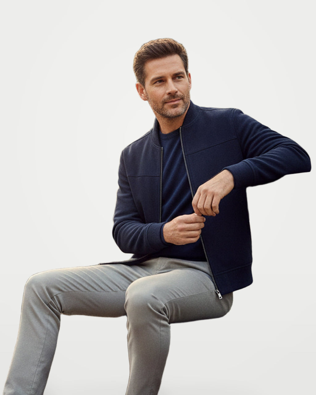The Athletics Society | Men's Tailored Suede Jacket - 11