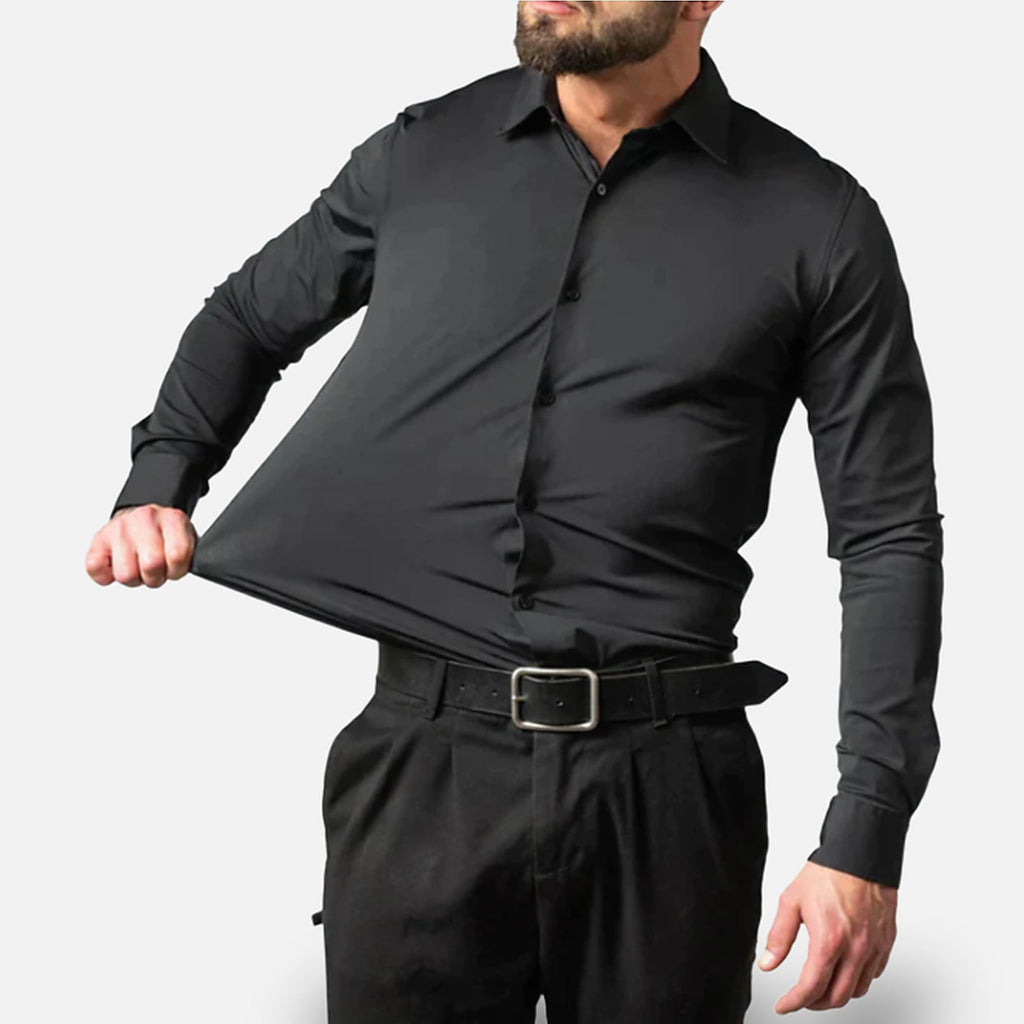 The Athletics Society | Men's Stretch Everyday Dress Shirt - 3