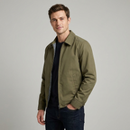 The Athletics Society | Men's Lined Harrington Jacket - 7