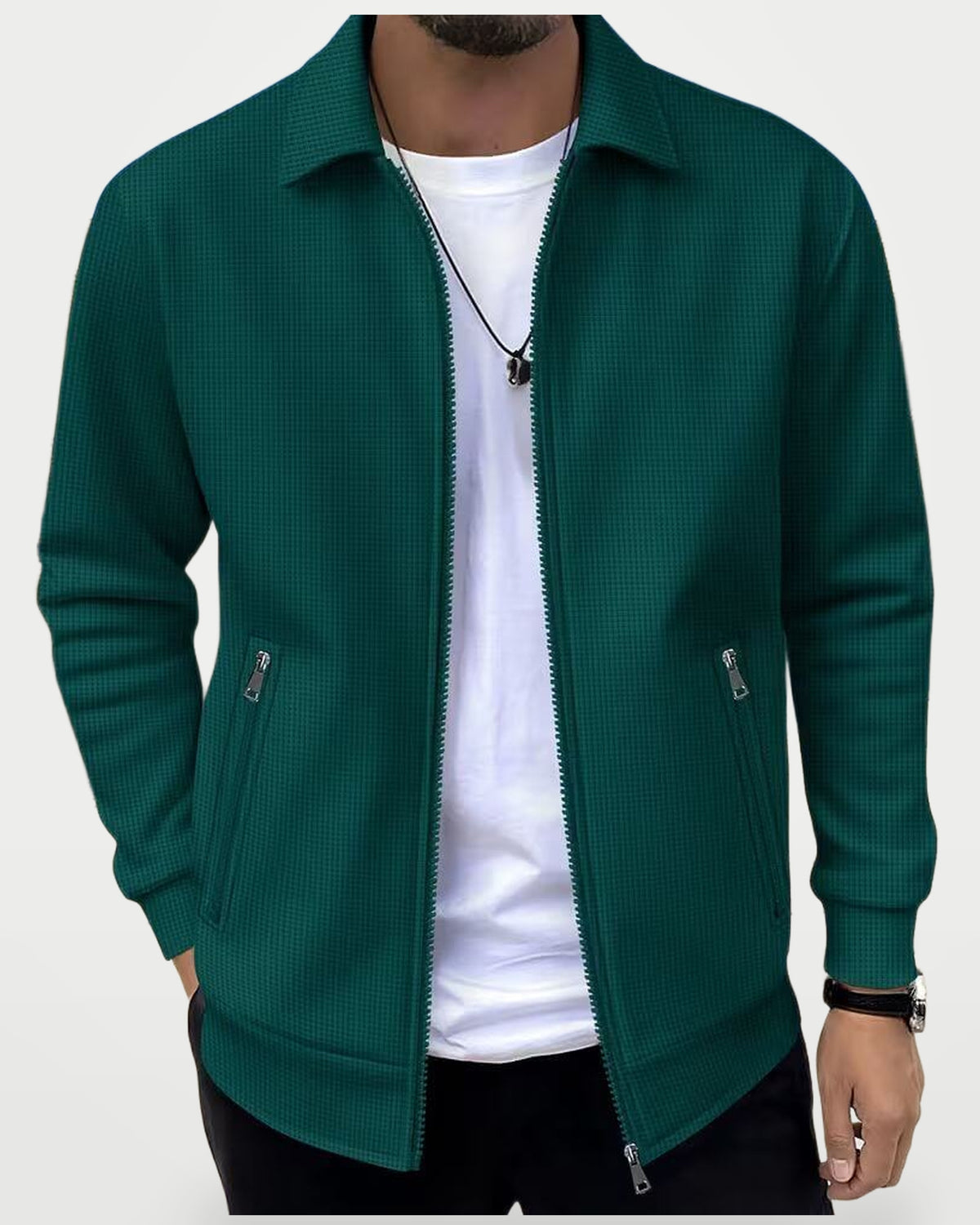 The Athletics Society | Men's Zip Up Track Jacket - 5