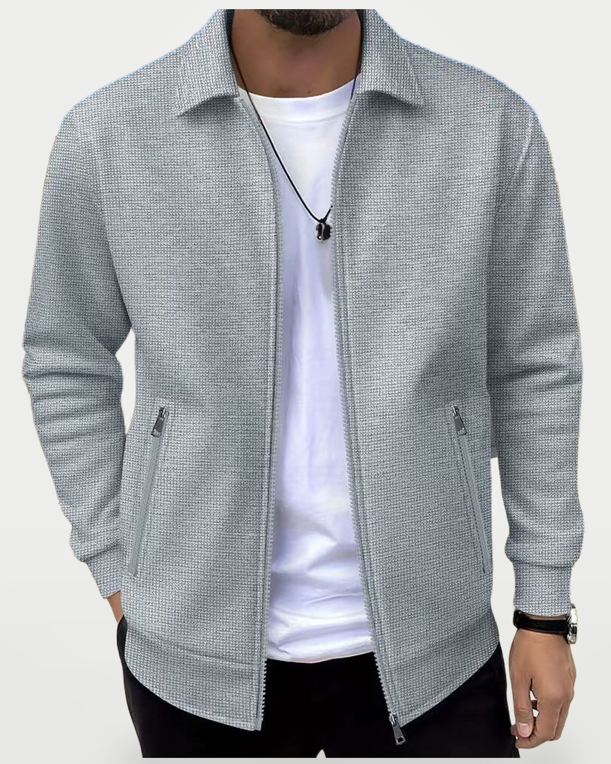 The Athletics Society | Men's Zip Up Track Jacket - 2