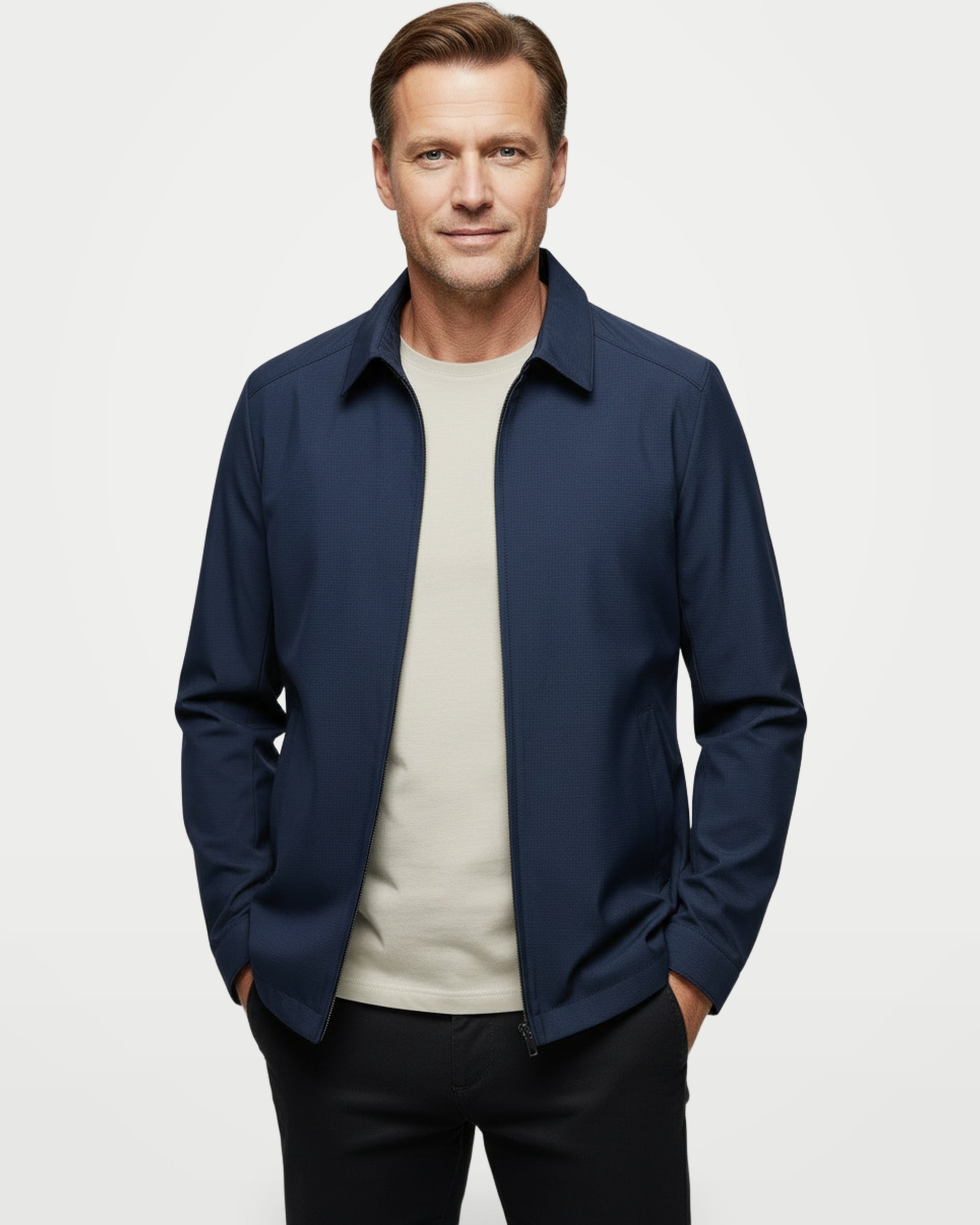 The Athletics Society | Men's Lightweight Harrington Jacket - 1