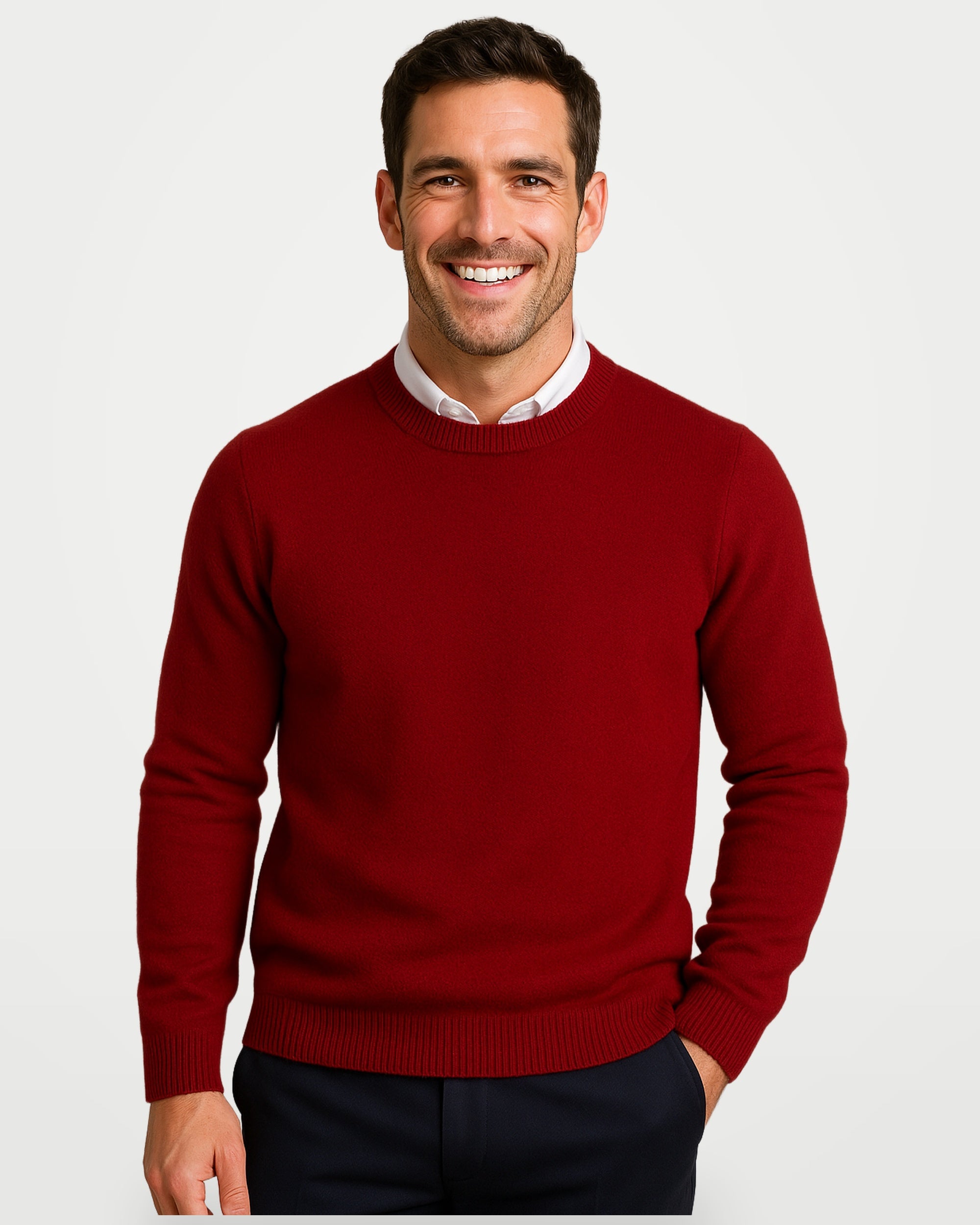 The Athletics Society | Men's Classic Crewneck Knit Sweater - 2
