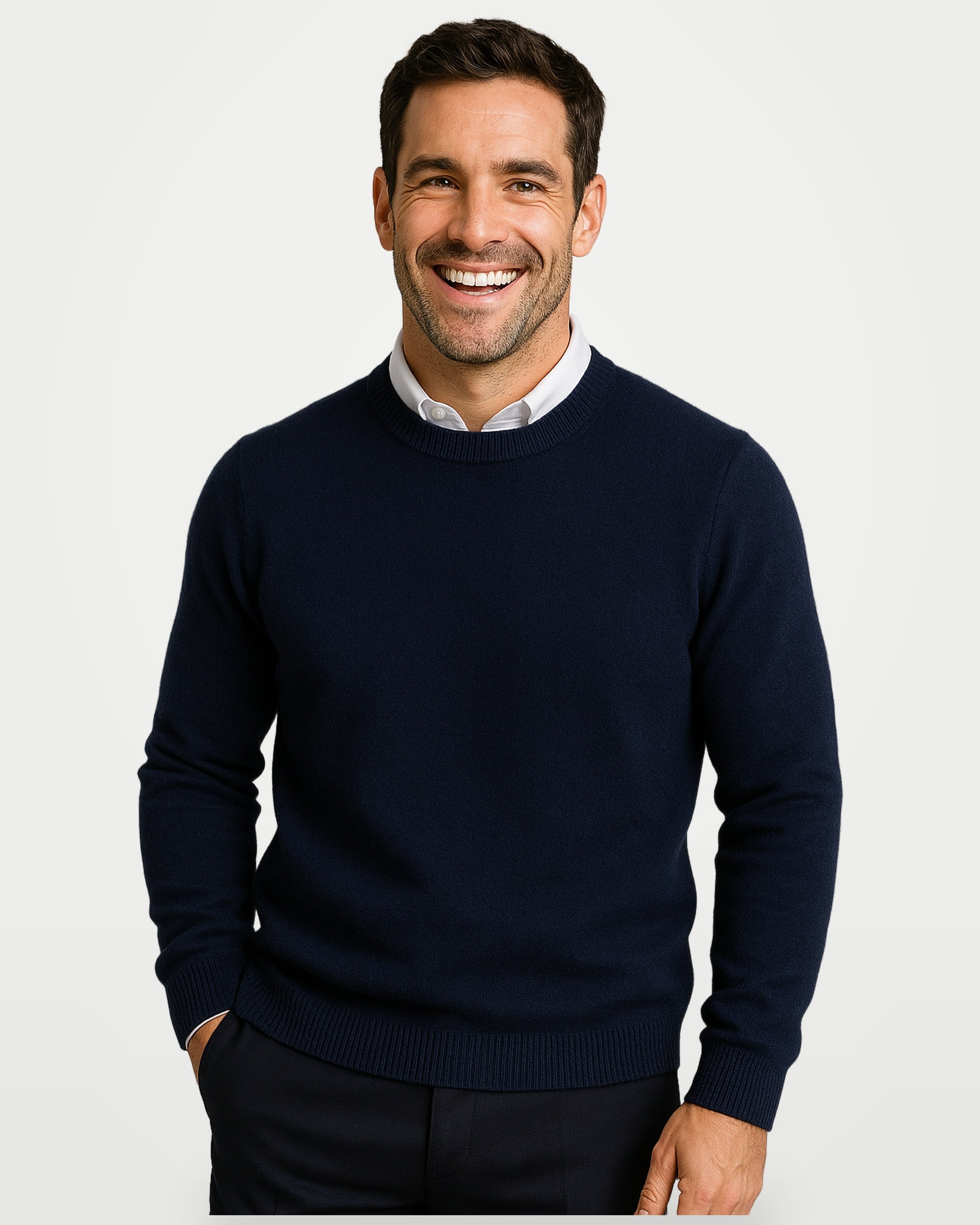 The Athletics Society | Men's Classic Crewneck Knit Sweater - 5