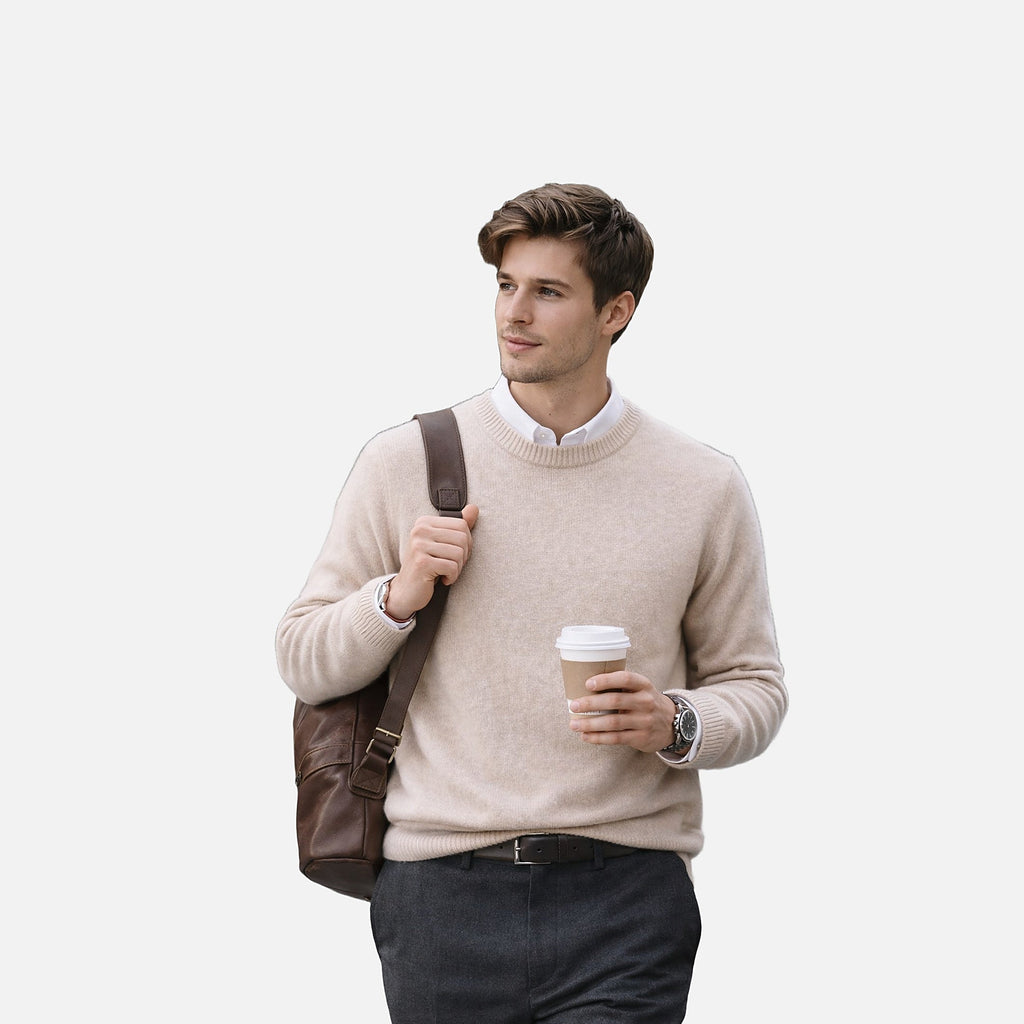 The Athletics Society | Men's Classic Cashmere Sweater - 6