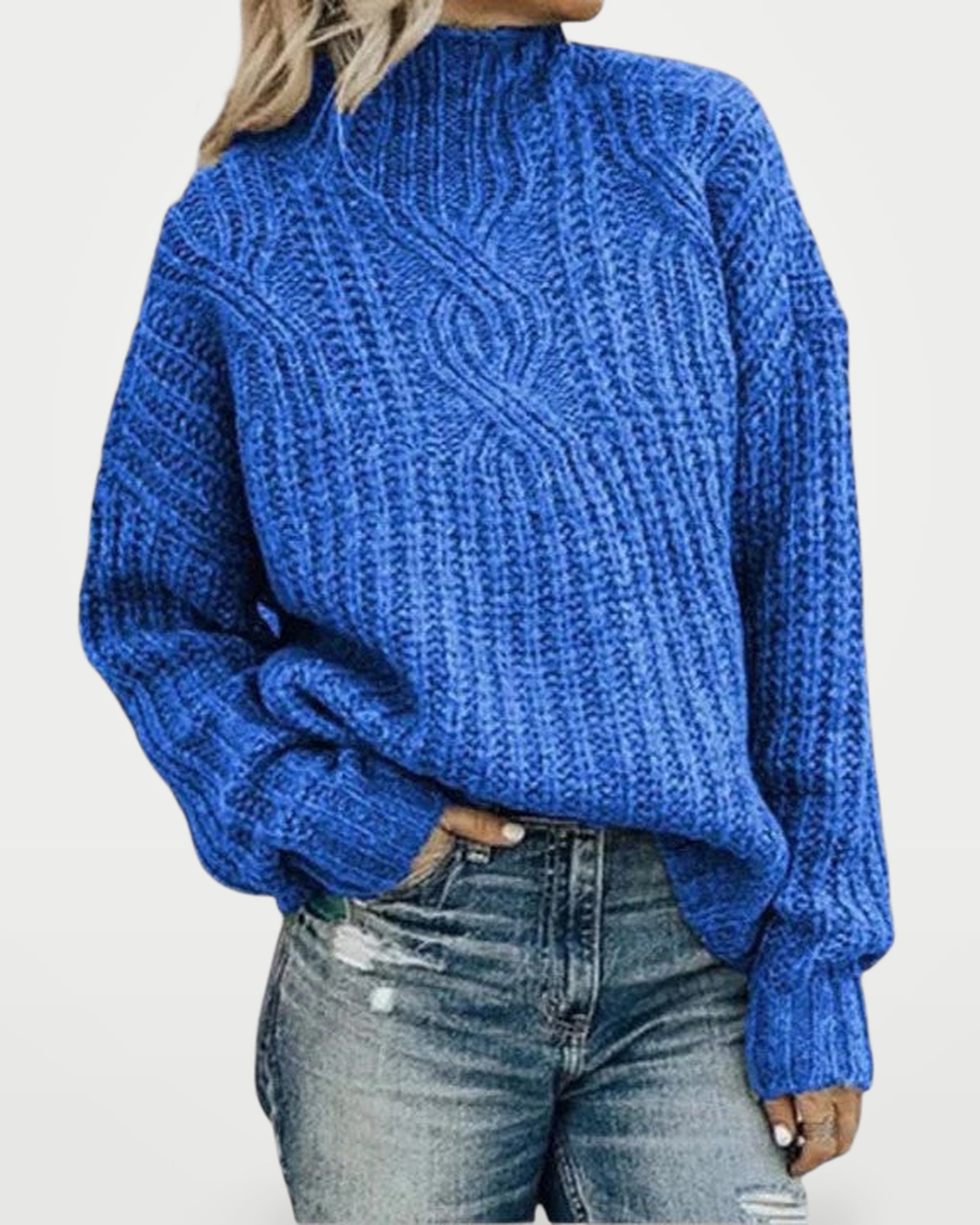 The Athletics Society | Women's Draped Lightweight Knit Sweater - 5