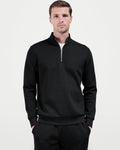 The Athletics Society | Men's Slim Half Zip Jumper - 1