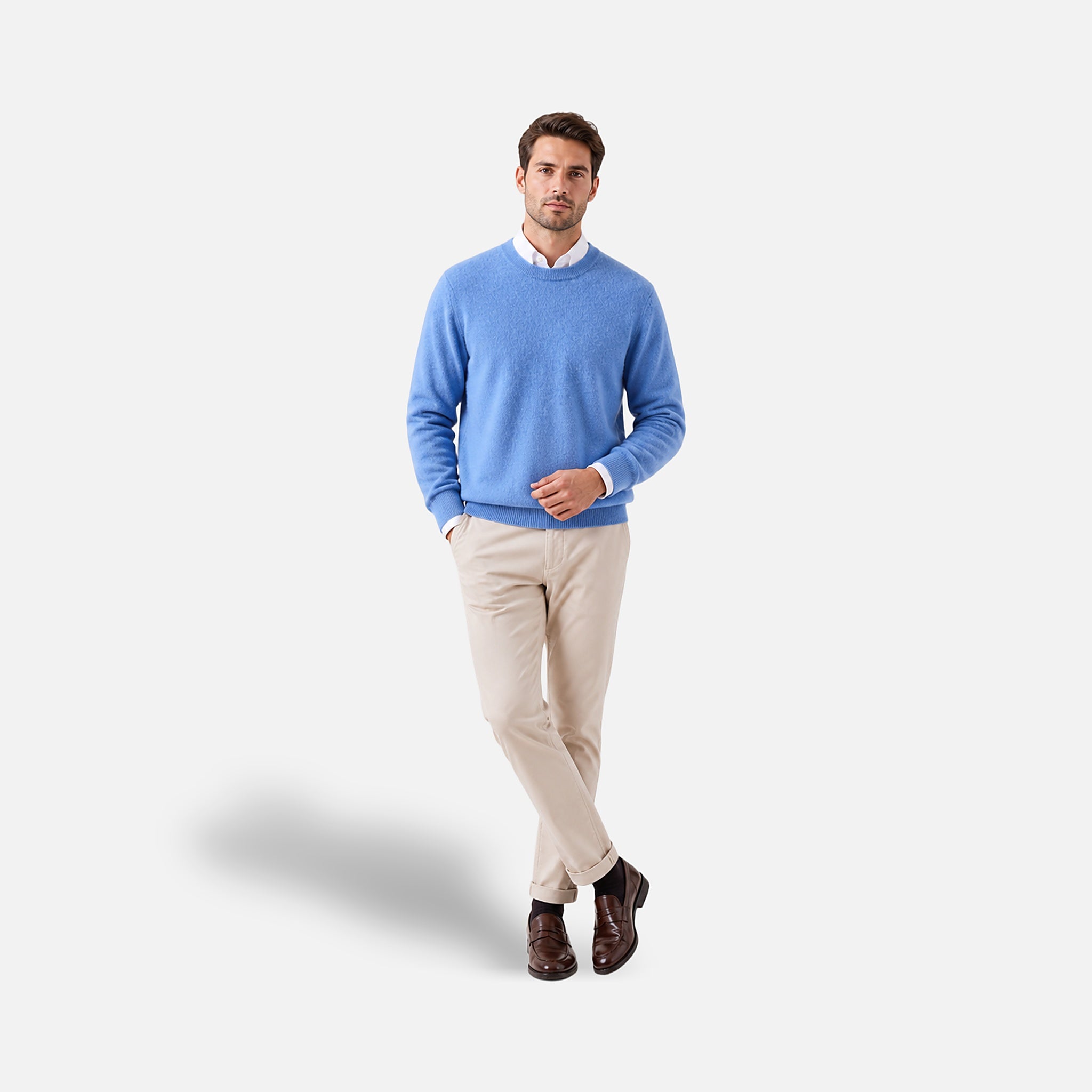 The Athletics Society | Men's Cashmere Crewneck Sweater - 5