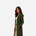 The Athletics Society | Women's Hooded Cable Knit Cardigan - 15