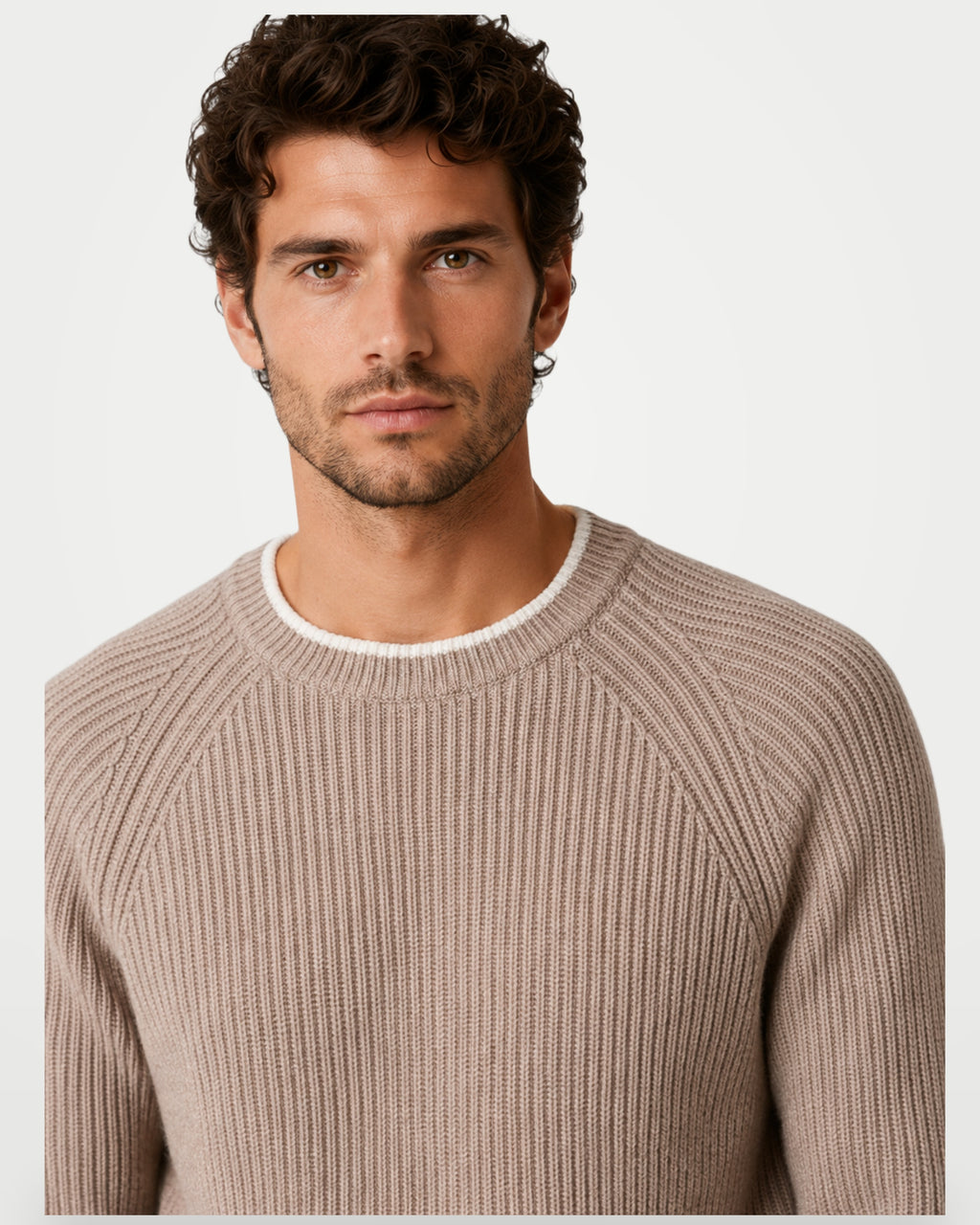 The Athletics Society | Men's Two-Tone Crew Neck Jumper - 4
