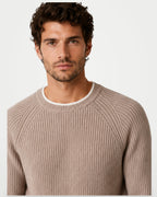 The Athletics Society | Men's Two-Tone Crew Neck Jumper - 4