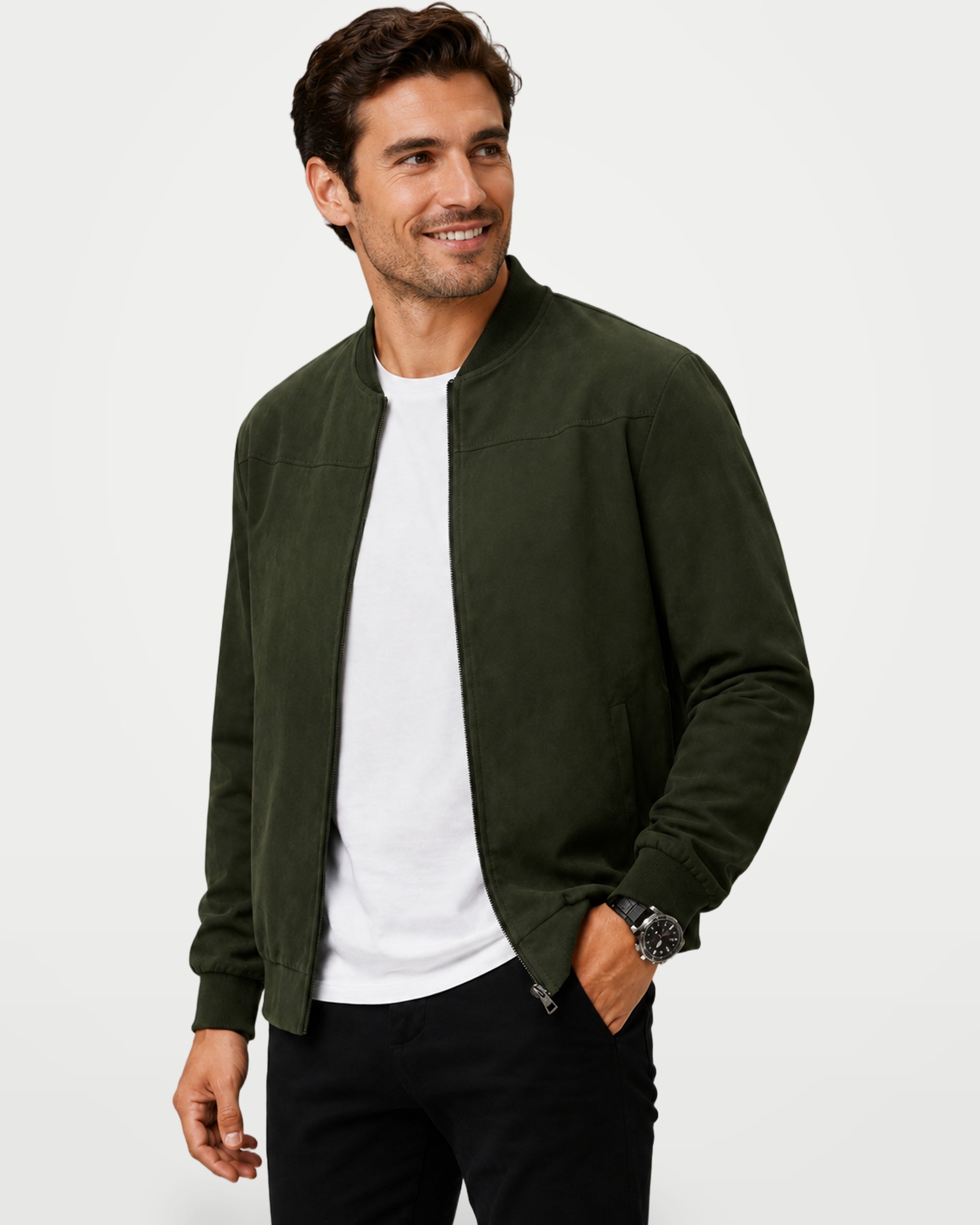 The Athletics Society | Men's Lightweight Summer Bomber Jacket - 7