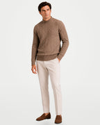 The Athletics Society | Men's Wool Cable Knit Sweater - 13