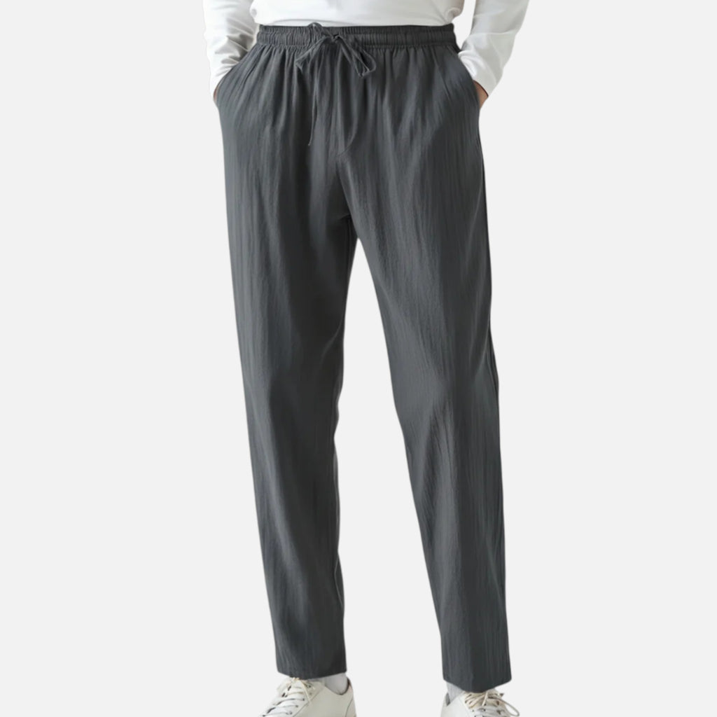 The Athletics Society | Men’s Riviera Linen Trousers