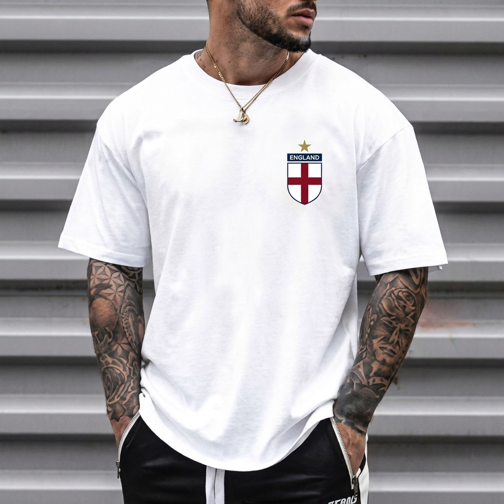 The Athletics Society | Unisex England Logo T-Shirt - 1