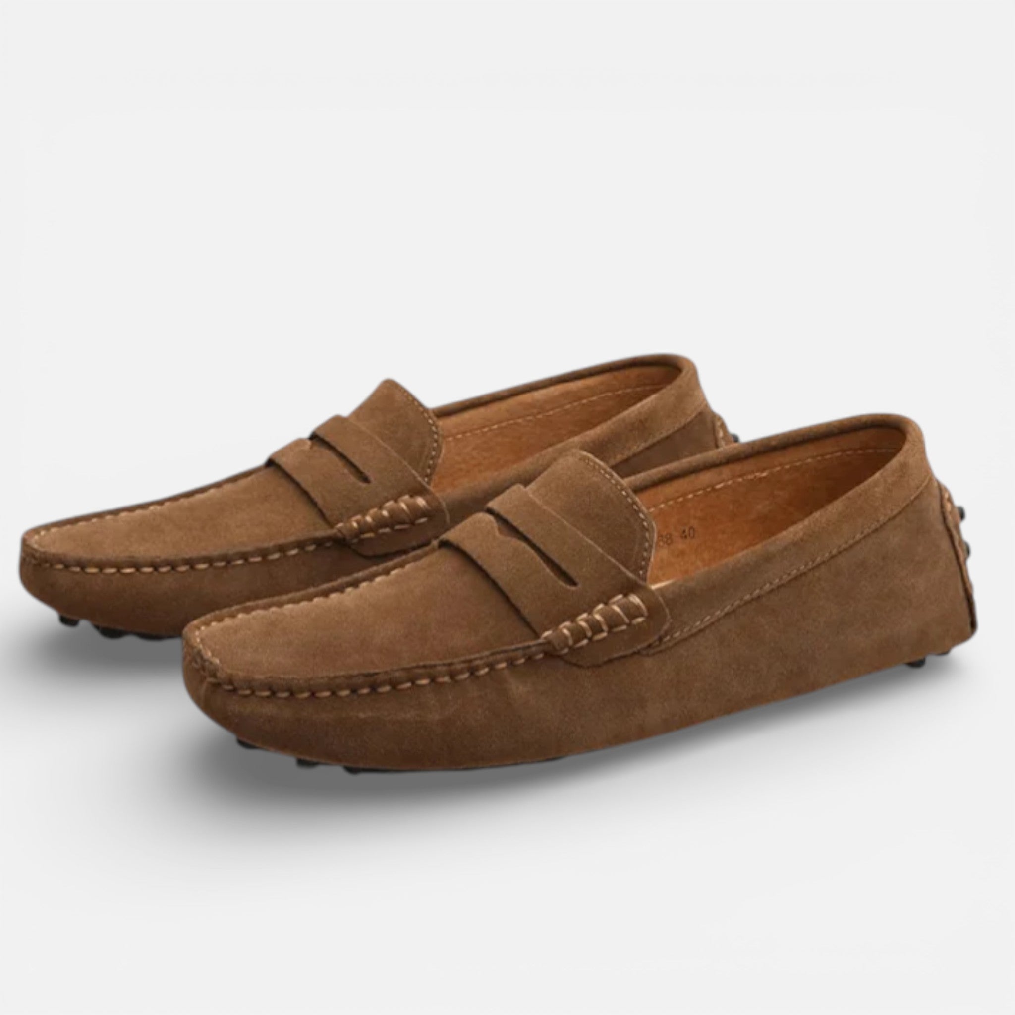 The Athletics Society | Men’s Classic Suede Slip-On Loafers