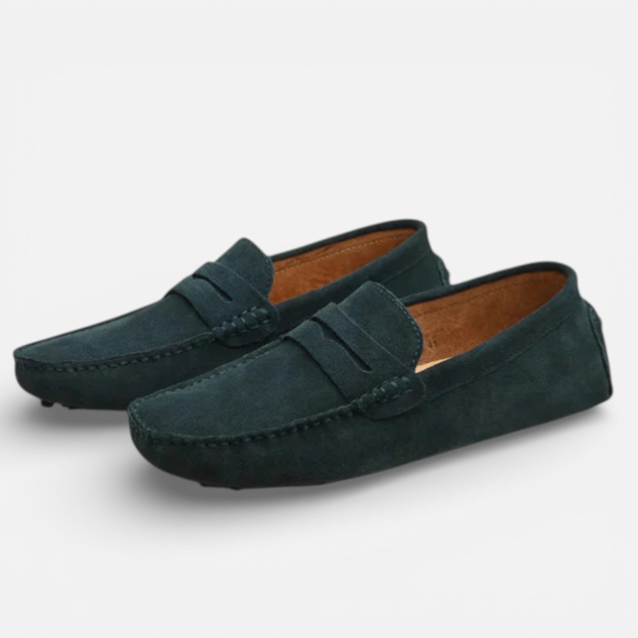 The Athletics Society | Men’s Classic Suede Slip-On Loafers
