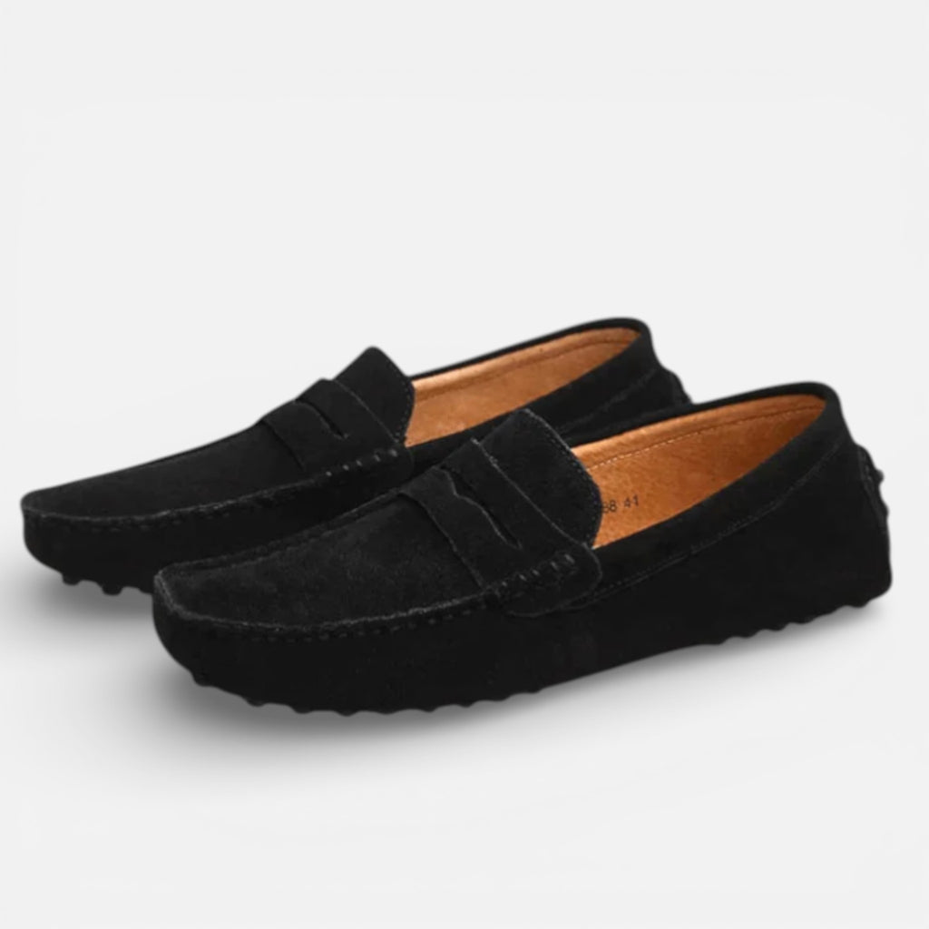 The Athletics Society | Men’s Classic Suede Slip-On Loafers