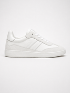 The Athletics Society | Men's White Retro Lace Up Sneakers