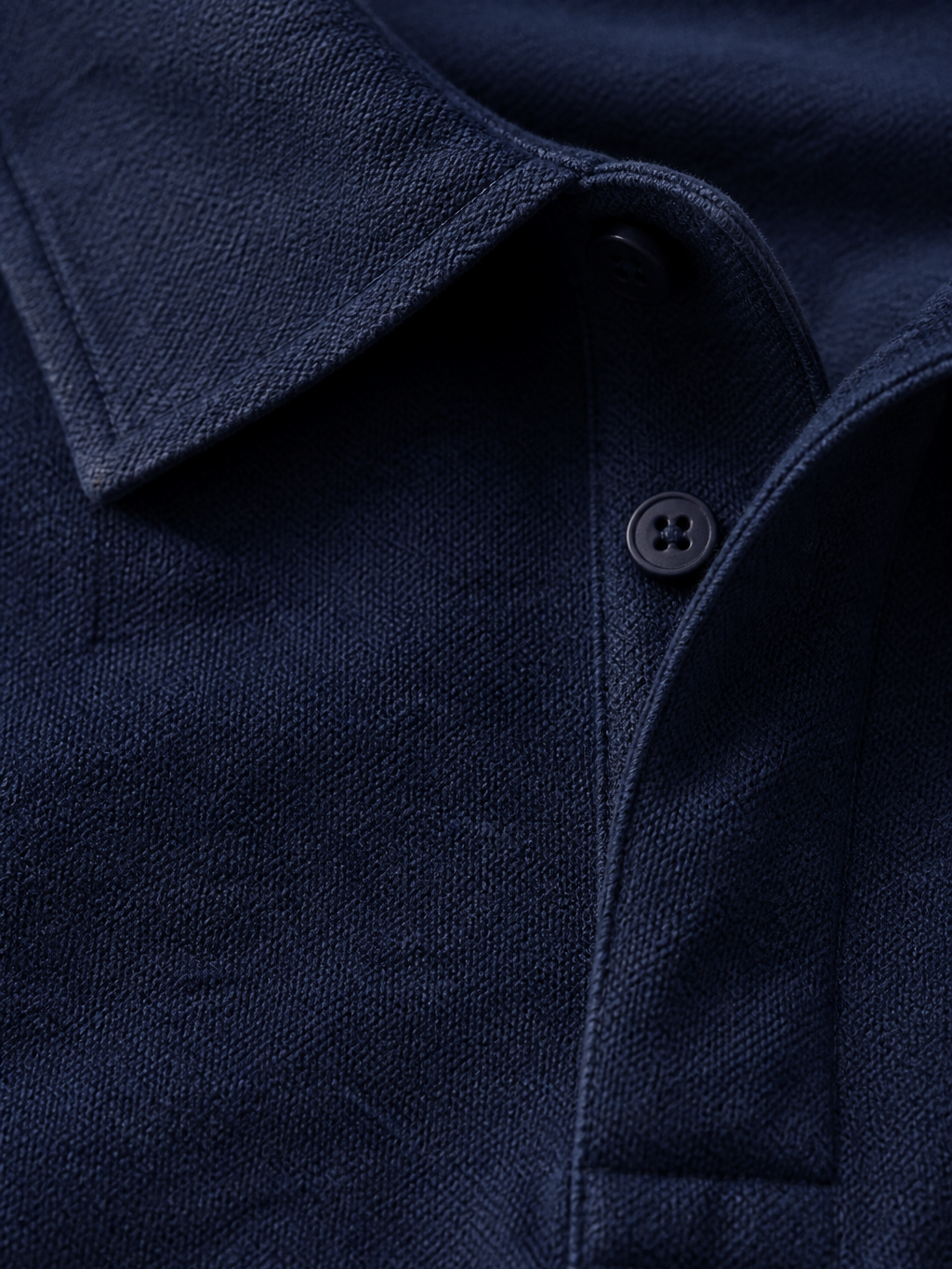 The Athletics Society | Men's Navy Long Sleeve Polo Sweater