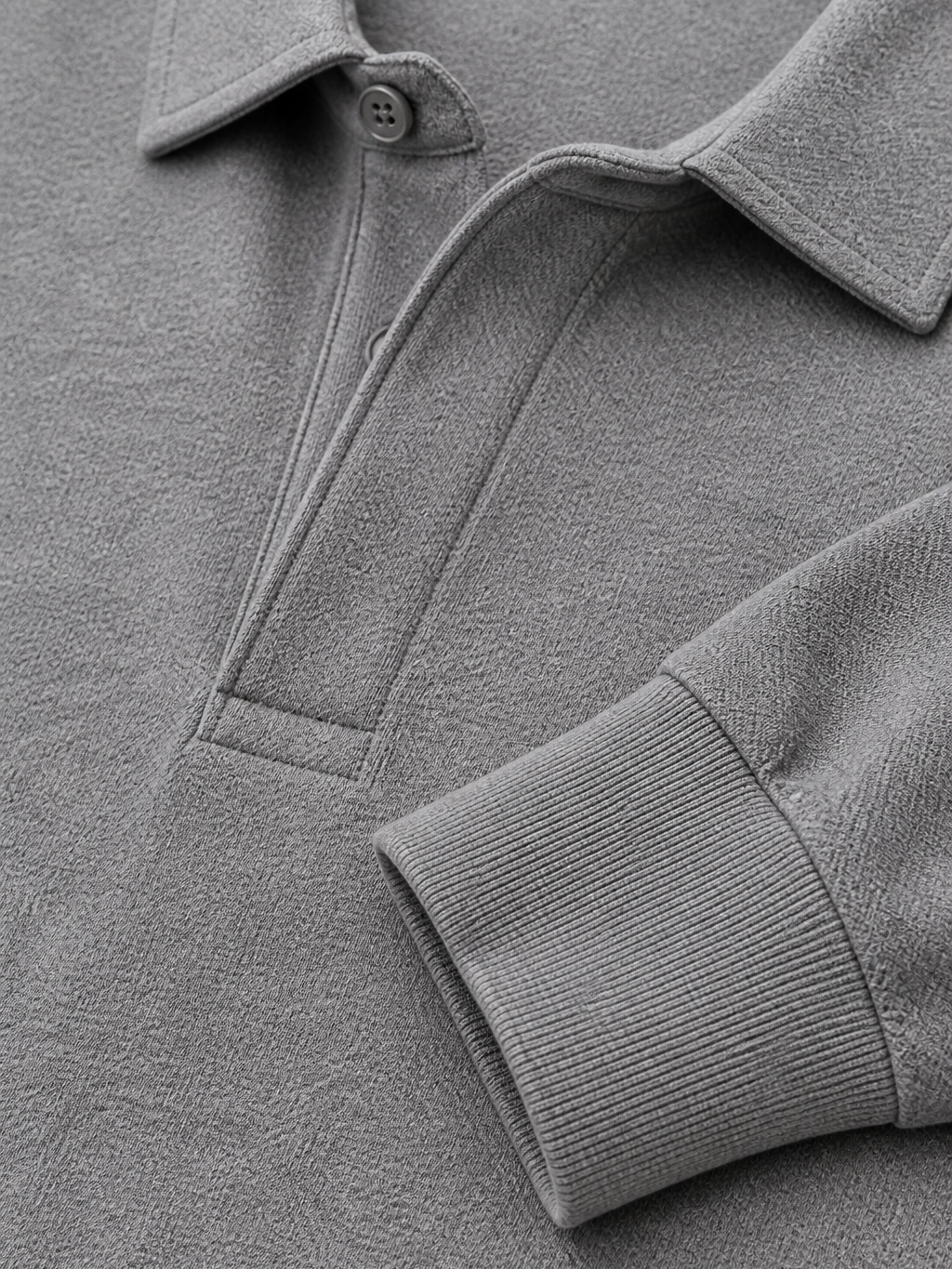 The Athletics Society | Men's Navy Long Sleeve Polo Sweater