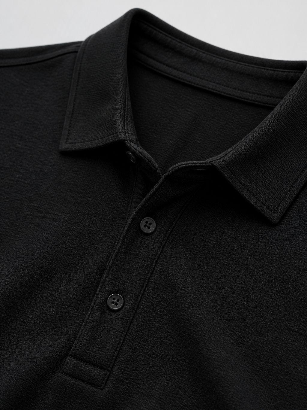 The Athletics Society | Men's Navy Long Sleeve Polo Sweater