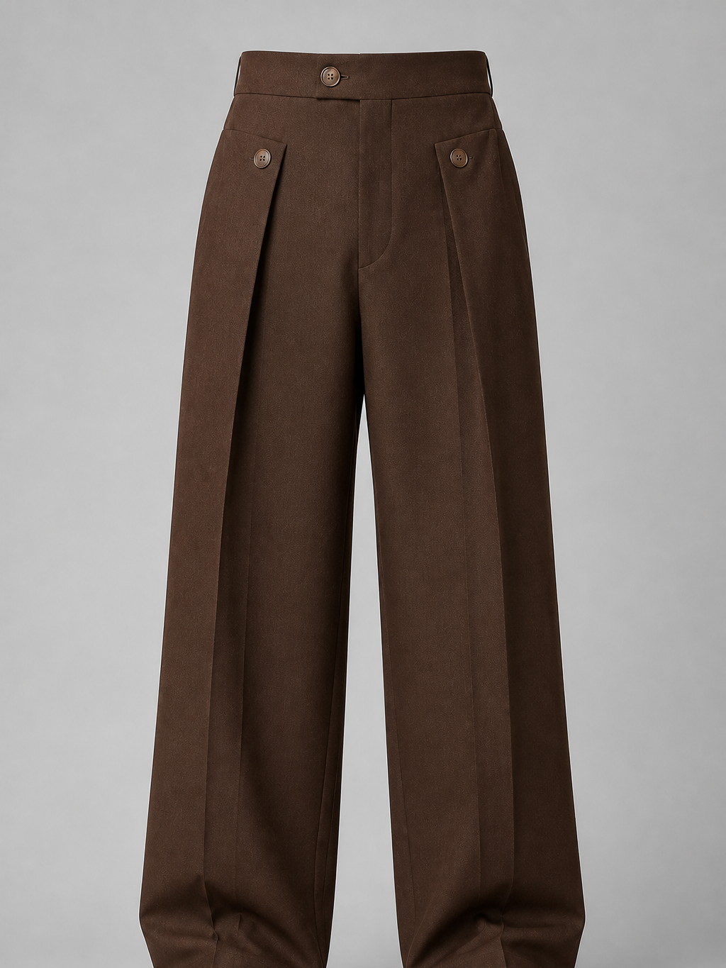 The Athletics Society | Mens Black Wide Leg Pleated Pants