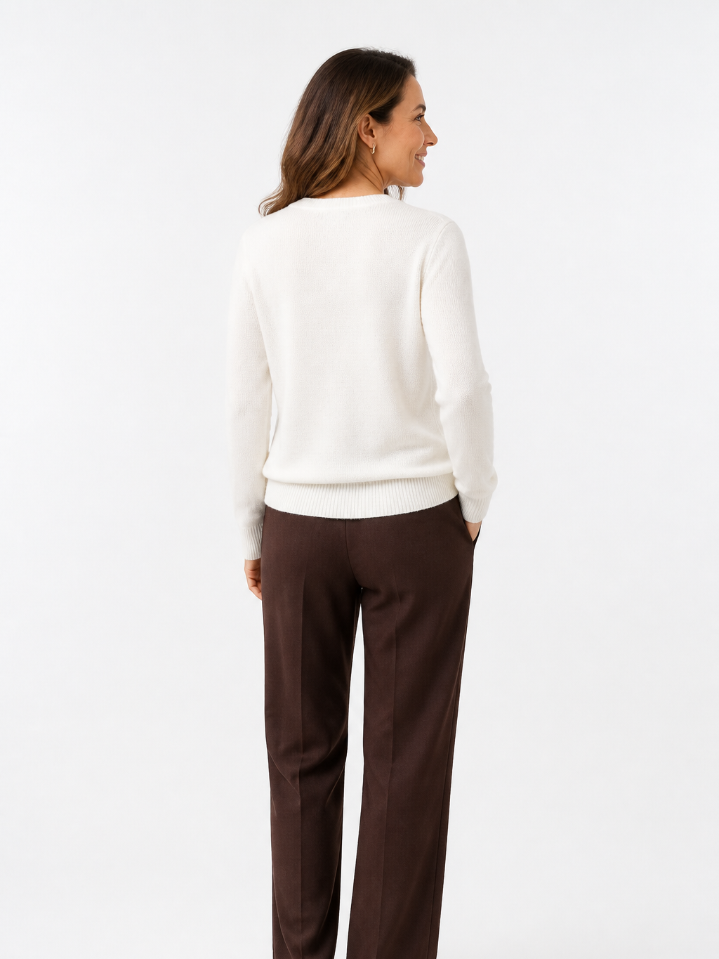 The Athletics Society | Soft Button Front Cashmere Cardigan