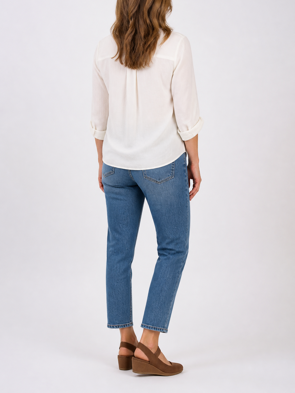 The Athletics Society | Women's Crossover Strap Wedge Ballerinas