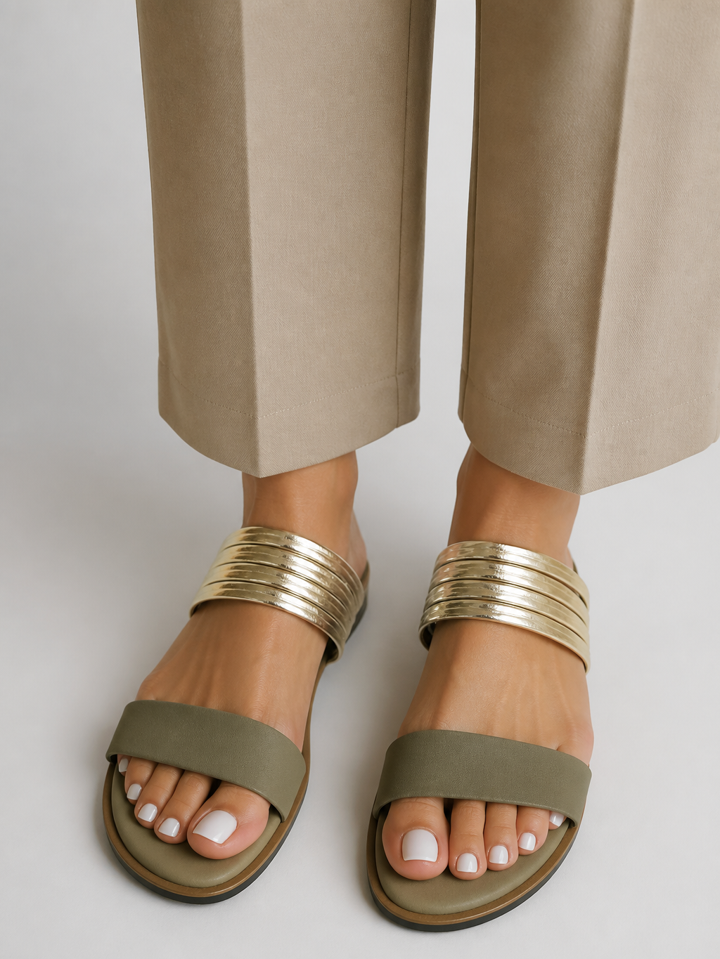 The Athletics Society | Women's Memory Foam Slip-On Sandals