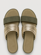 The Athletics Society | Women's Memory Foam Slip-On Sandals