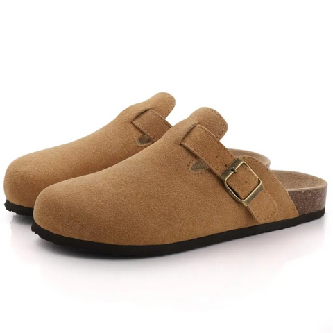 The Athletics Society | Women's Orthopedic Suede Slippers - 3