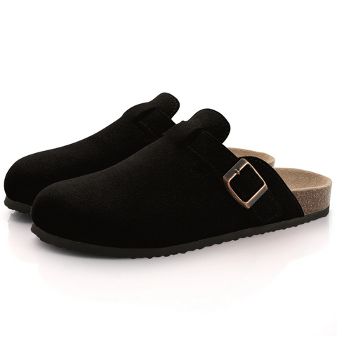 The Athletics Society | Women's Orthopedic Suede Slippers - 7