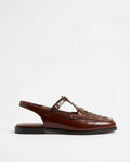 The Athletics Society | Women's Leather Slingback Sandals - 1